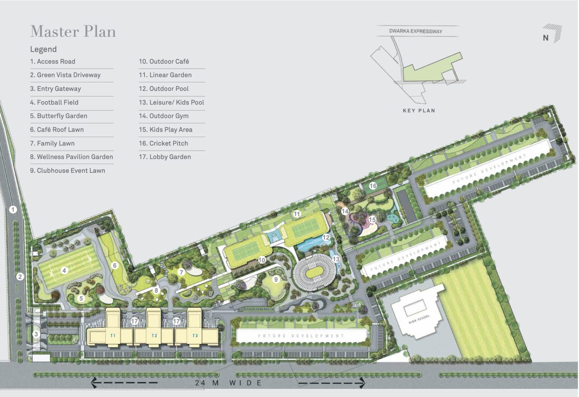 Master Plan Indiabulls Estate and club